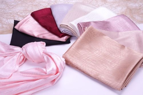 Plain Silk Satin Crepe Hijab, Features : Soft Texture, Skin Friendly, Easily Washable, Comfortable