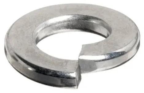 SAK Stainless Steel Spring Lock Washer, Grade : DIN: 127, IS: 3063-1927