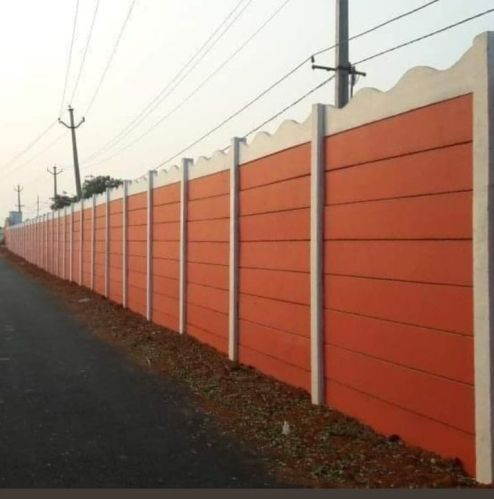 Rectangle Polished RCC Precast Wall, For Construction, Size : Standard