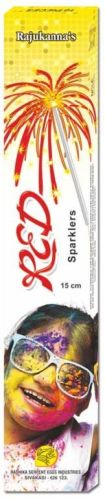 Bijili Assured 15cm Red Sparklers, Occasion : Diwali