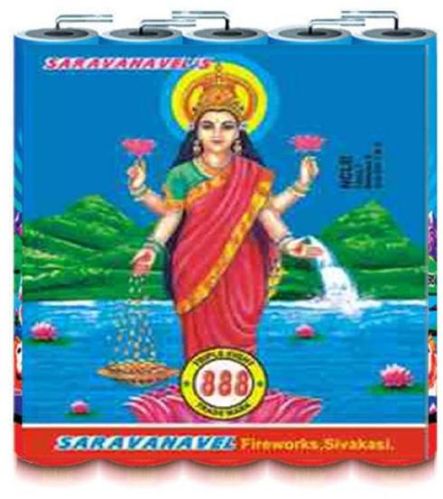 Bijili Assured 4inch 5pcs Lakshmi Crackers