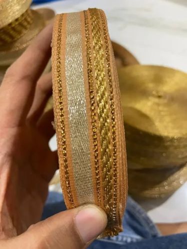 Multi Color Zari Lace, For Tea Bag Machine, Length : 9 Meter