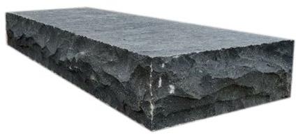 Plain Black Basalt Stone For Flooring, Garden