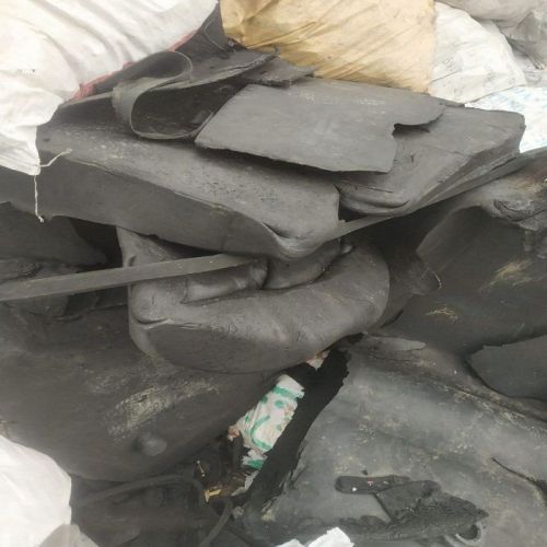 Black Used Turning Rubber Compound Scrap, For Recycling