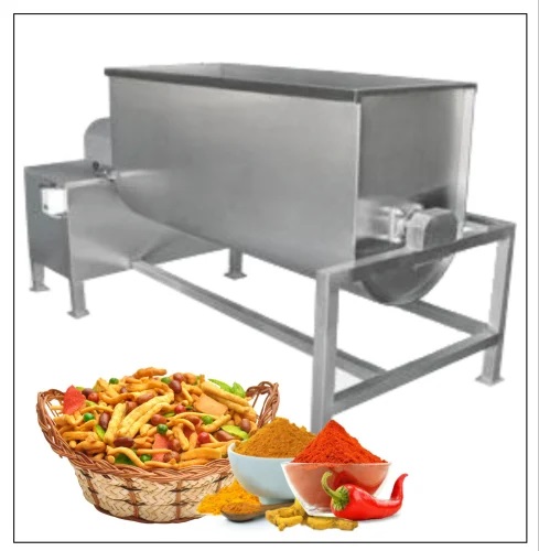 2-3 HP Namkeen Masala Mixer Machine, Capacity : 300 Kg/hr