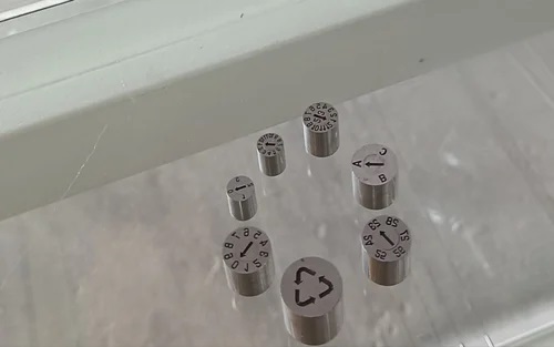 Stainless Steel Mould Date Insert, Size : 3mm-16mm