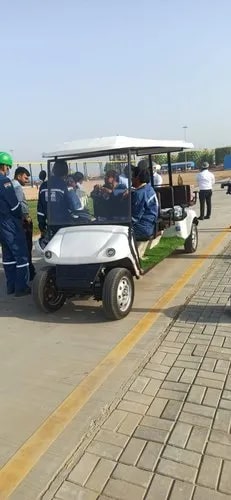 EV TECH Polished Fibre Used Electric Golf Cart, Seating Capacity : 6-8 Persons