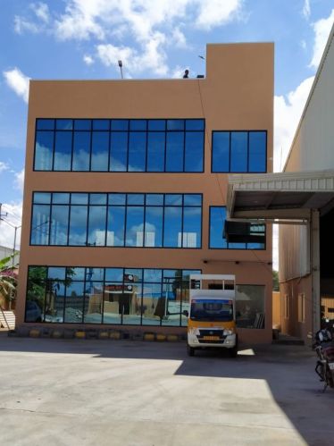 Alluminum Non Polished Structural Glass Glazing