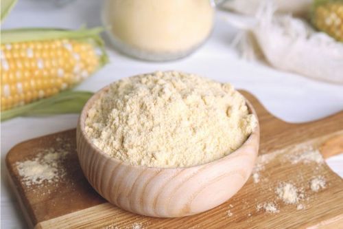 Creamy Organic Corn Flour, For Desserts, Cooking