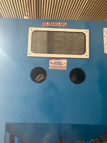 Blue PB-151412 Pressure Sand Blasting Machine, Voltage : Voltage