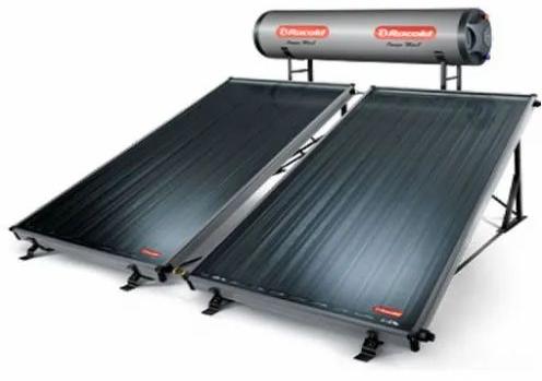 Blue Flat Plate Collector Solar Water Heater, Capacity : 150 Lpd