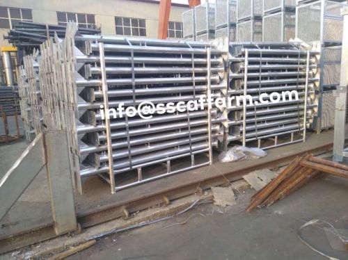 Grey Polished Steel Side Walk Bridge Leg, For Constructional