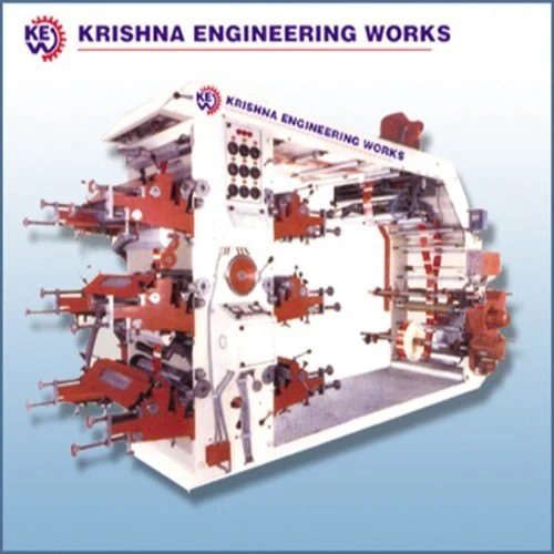 Fully Automatic Roll To Roll Flexographic Printing Machine, For Paper