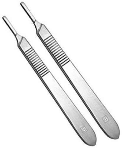 Metal BP Scalpel Handle, For Lab Use, Medical Use, Feature : Anti Bacterial, Durable, High Accuracy