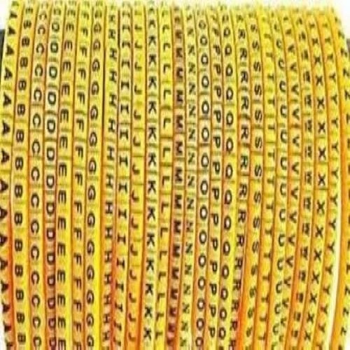 PVC Cable Marking Ferrule, Size : 1mm To 16mm