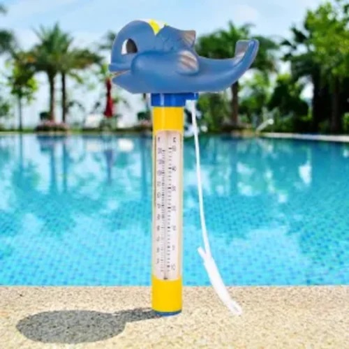 Waterscape Engineering ABS Swimming Pool Thermometer, Color : Yellow Blue