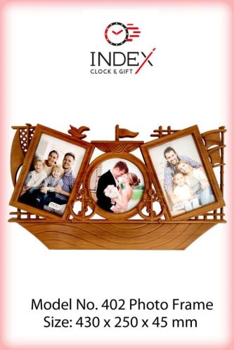 Plain 402 Fancy Photo Frame, Color : Brown