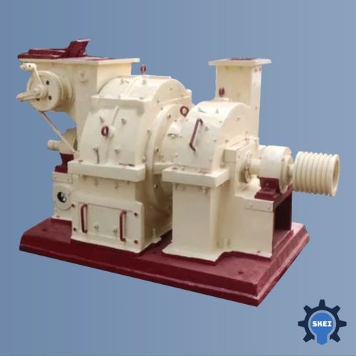 Electric Cast Iron Double Drive Pulverizer, For Industrial, Specialities : Less Maintenance, Durable