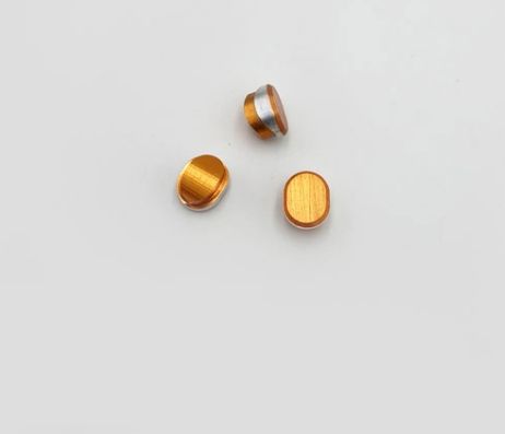 Brass/Copper Nickel Plating/Chrome Copper CNC Turned Parts, For Industrial Use, Color : Golden