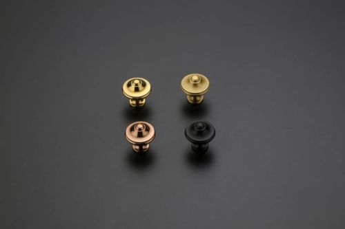 Polished Brass Push Button Door Handles, Packaging Type : Box