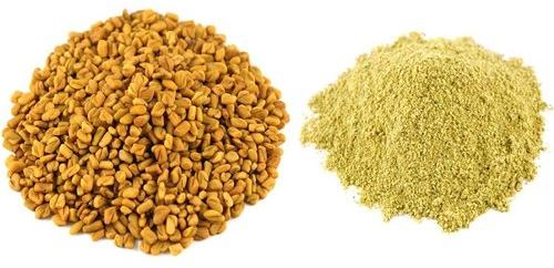 Blended Organic Methi Powder, For Cooking, Food Medicine, Color : Yellow