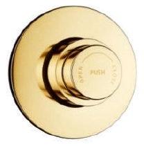 Metal Golden Metropole Flush Valve