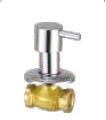 Brass Polished Ideal Collection Concealed Stop Cock, Color : Silver