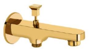 PVD Gold 2 In 1 Bath Spout
