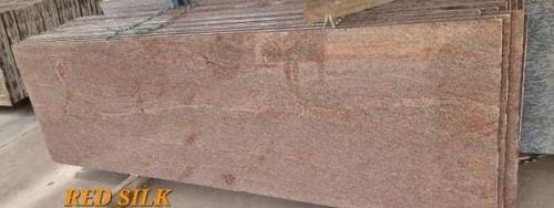 Polished Silk Red Granite Slab