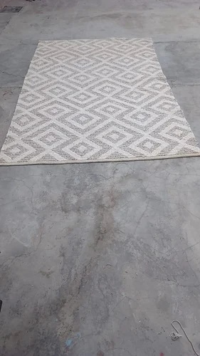 GRAY Jute Rugs Carpets, Pattern : PLANE MODERN