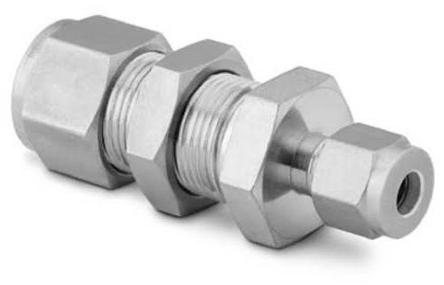 Stainless Steel Bulkhead Reducing Union, Shape : Round