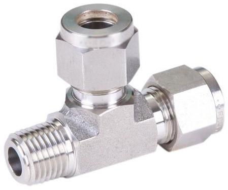 Stainless Steel Male Run TEE, Feature : Durable, Fine Finished