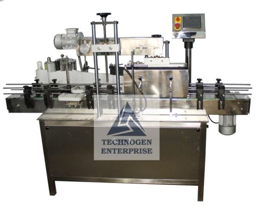 Automatic Double Side Sticker Labeling Machine, For Making Bottles Lables