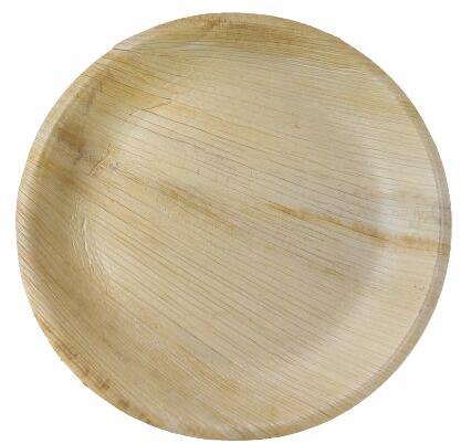 Areca Leaf Round Plates, For Serving Food, Feature : Good Quality, Fine Finish