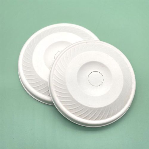 Round Sugarcane Bagasse Coffee Cup Lid, For Covering Drinks, Feature : Eco Friendly, Good Quality