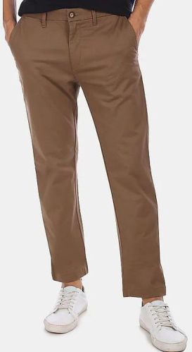 Cotton Plain Mens Trousers, Feature : Easily Washable, Comfortable