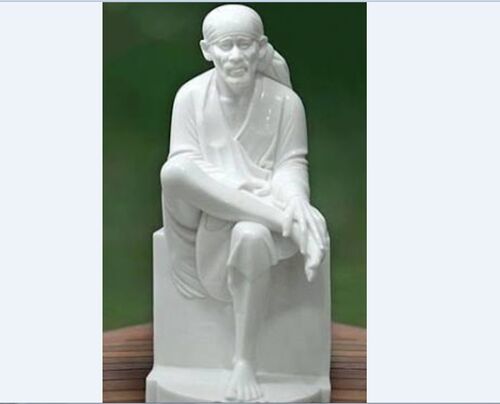 Carved Marble Sai Baba Statue, For Worship, Size In Feet : 2 Feet