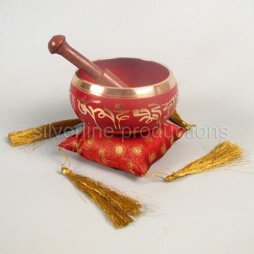 Glass Tibetan Singing Bowls, Color : Multi