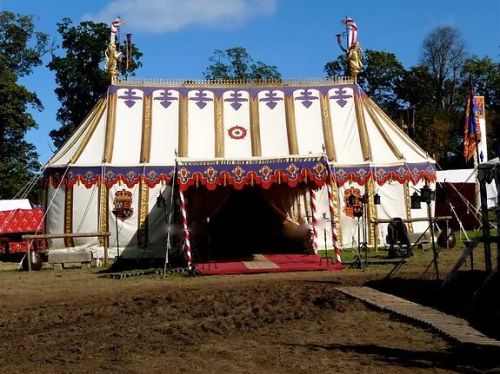 Made Up Of With 100% Cotton Pergola Tents, Pattern : Plain, Printed