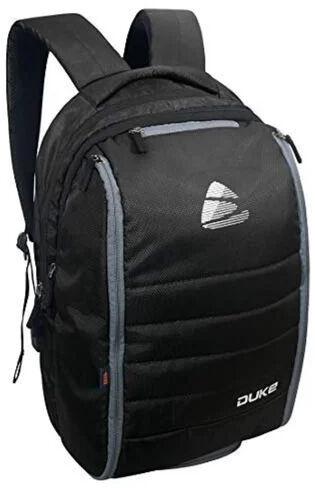 Duke Polyester Black Laptop Backpack