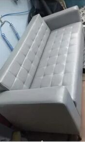 Rectangular Wooden 3 Seater Sofa, For Office