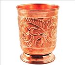 Polished Plain Copper Tumbler, Feature : Fine Finishing, Attractive Look