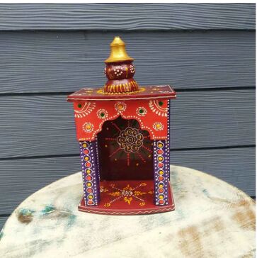 Wooden temple, Pattern : Plain, Printed