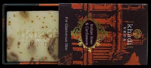 Khadi Veda Herbal Soap, For Bathing, Feature : Good Fragrance