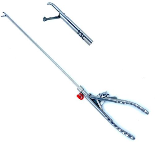 VSC Stainless Steel Polished Laparoscopic Needle Holder 1*2 Jaw