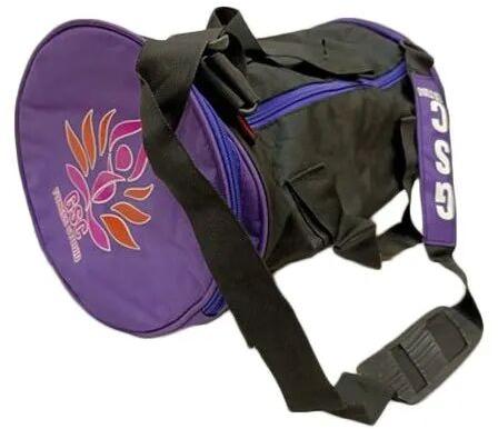 Round Polyester Gym Bags, Closure Type : Zipper