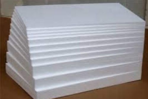 Expanded Polystyrene (EPS) Thermocol Sheet, Color : White