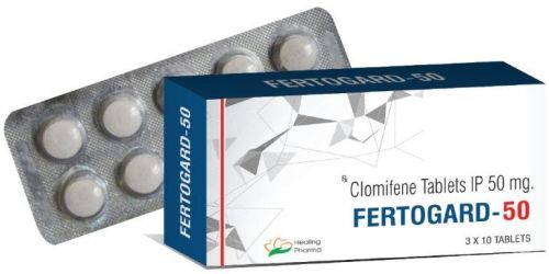 Fertogard 50mg Tablets, Packaging Type : Blister