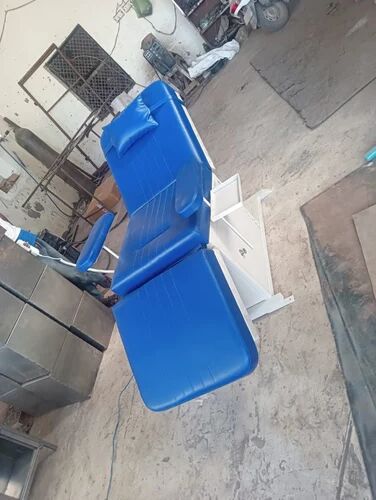 Mild Steel Dermatology Chair, Color : Blue