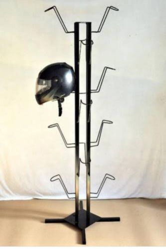 Mulit Colour Fiber Helmet Stand, For Hanging Use, Pattern : Plain